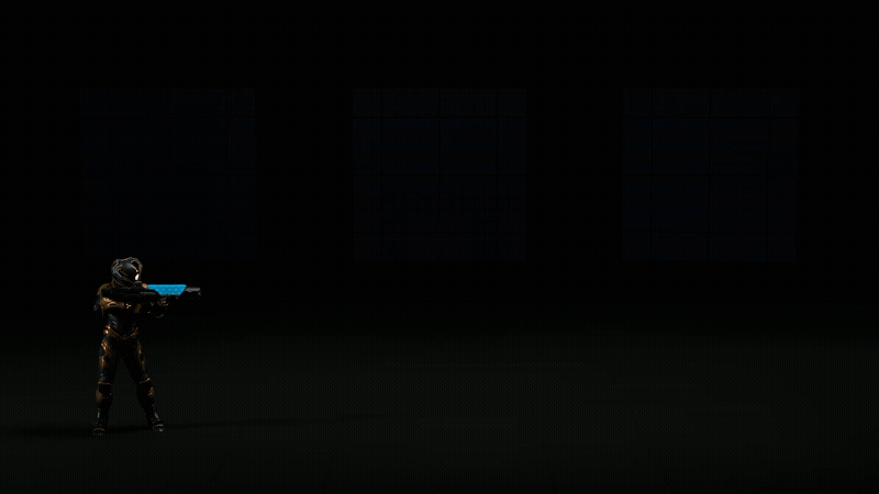 Rifle / Muzzle / Projectile / Impact / Decal