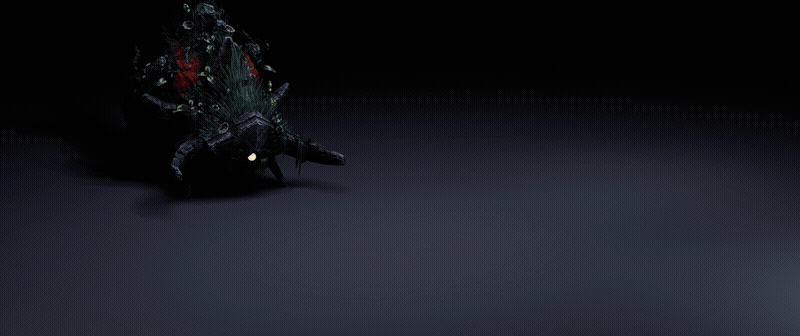 Taurus boss rock-pillar ability VFX