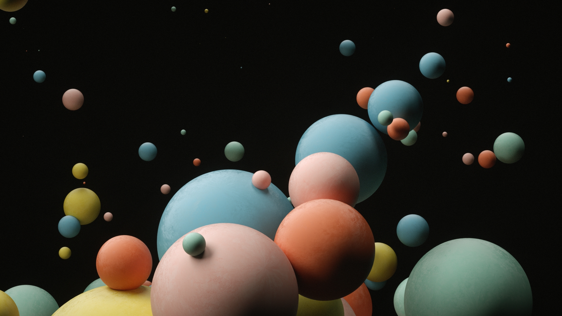 Bubbles wide artwork render