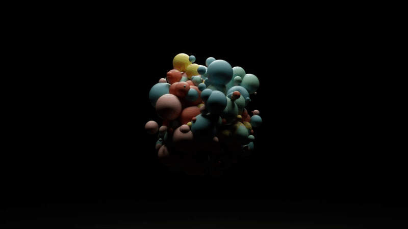 Bubbles animation