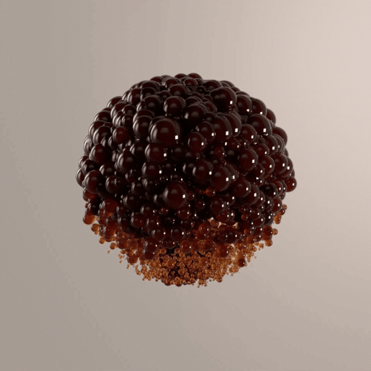 Bubbles cola animation